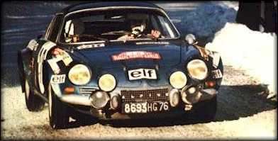 Alpine-Renault A110 1800 Andruet-Biche Monte-Carlo 1973