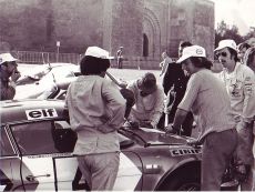 Renault 12 Gordini Le Tahitien - Rallye du Maroc 1973 - Assistance Fez
