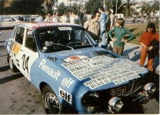 Renault 12 Gordini Le Tahitien - Rallye du Maroc 1973